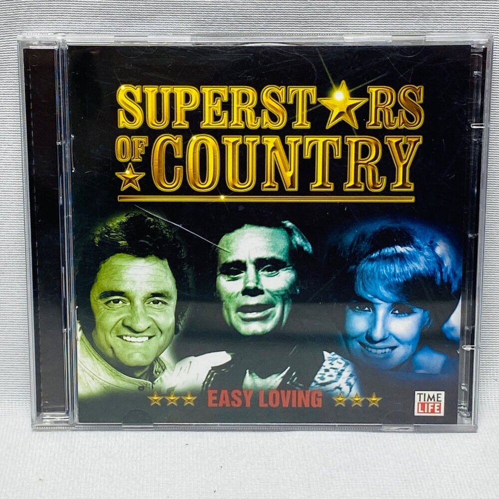 Superstars Of Country: Easy Loving 2-Disc CD Set By Time Life